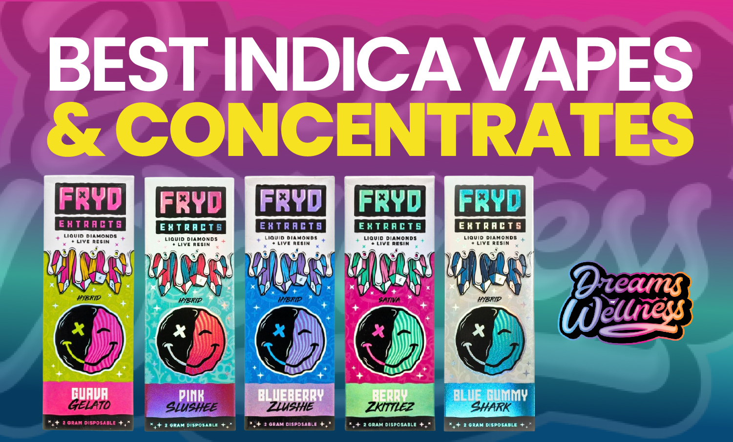 best indica vapes and concentrates