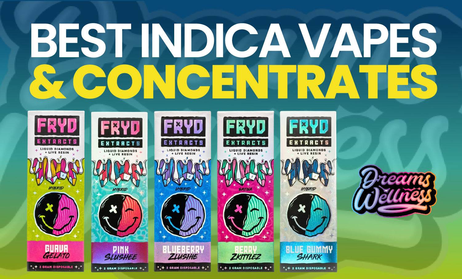 best indica vapes and concentrates