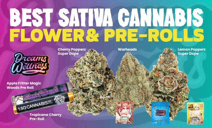 best sativa cannabis flower and prerolls