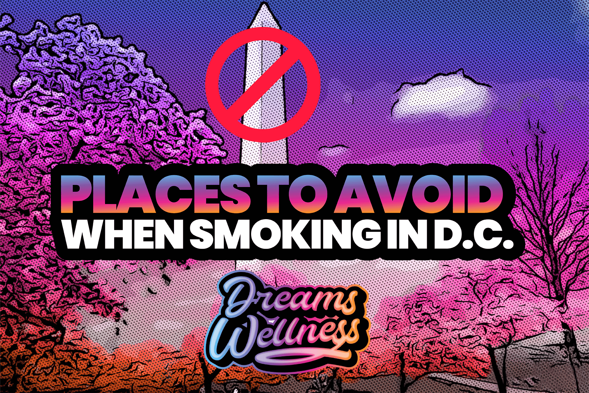 places to avoid when smoking in dc