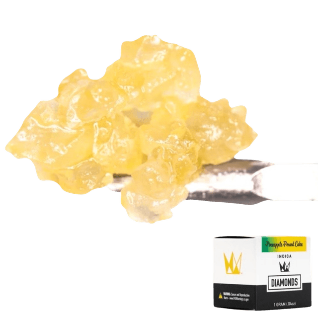 Pineapple Pound Cake | West Coast Cure Live Resin Diamonds | 1g | Indica