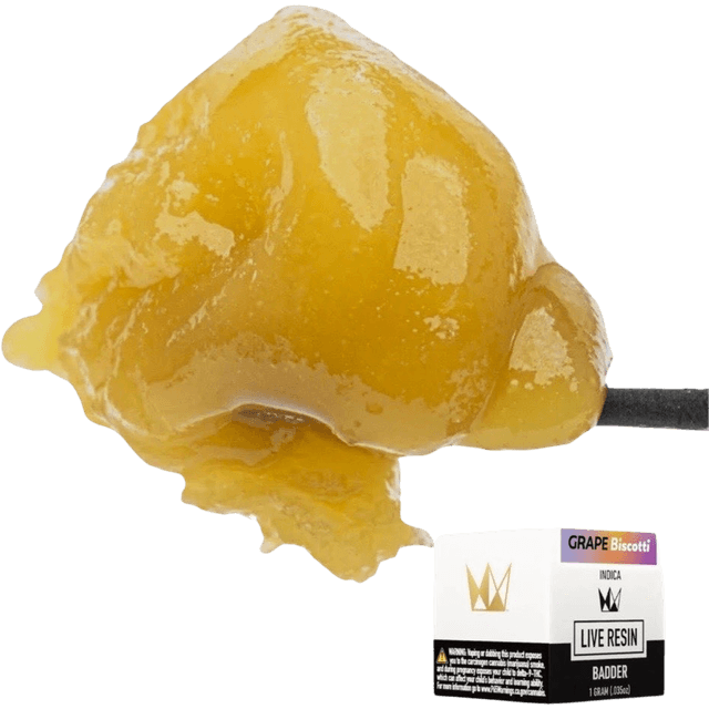 Grape Biscotti | West Coast Cure Live Resin Badder | 1g | Indica