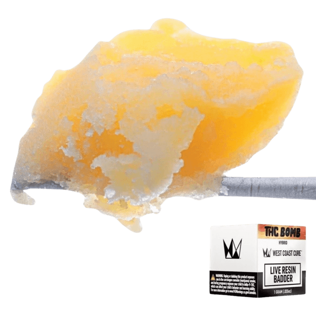 THC Bomb | West Coast Cure Live Resin Badder | 1g | Hybrid