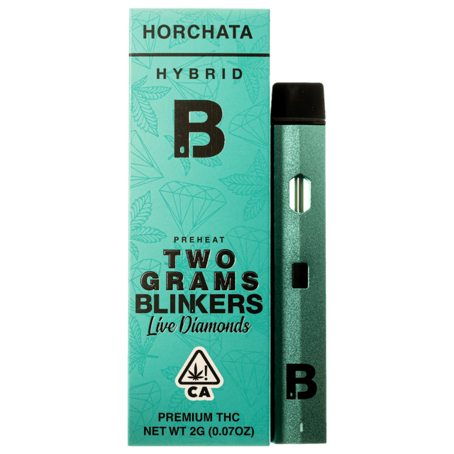 Blinkers Live Diamonds 2g Disposable vape | Horchata | Hybrid