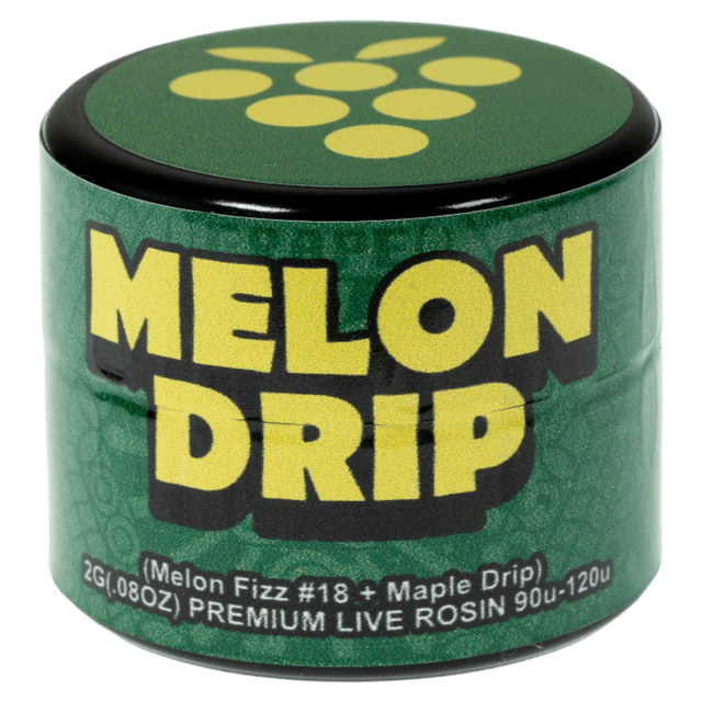 Melon Drip | 2g Live Rosin | Grape God | 90u- 120u