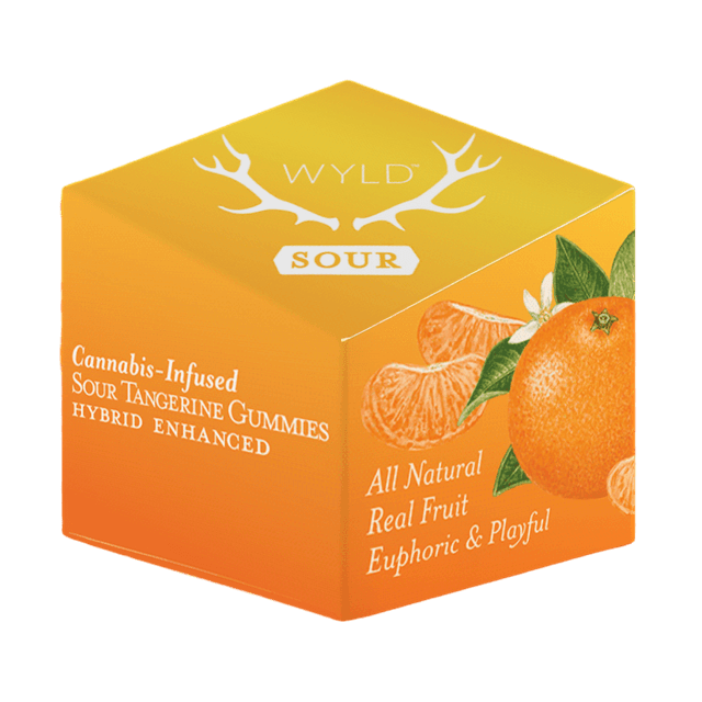 Tangerine | Cannabis Infused Gummies | 100mg | Hybrid | Wyld