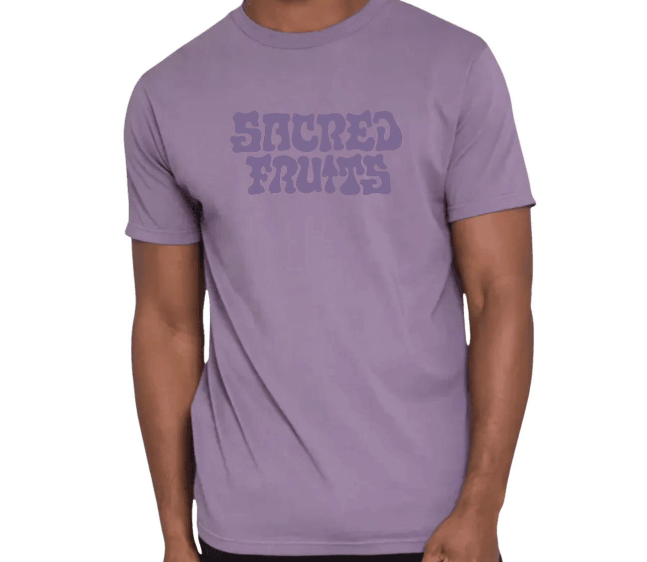 Sacred Fruit | Elegant Lavender T-Shirt