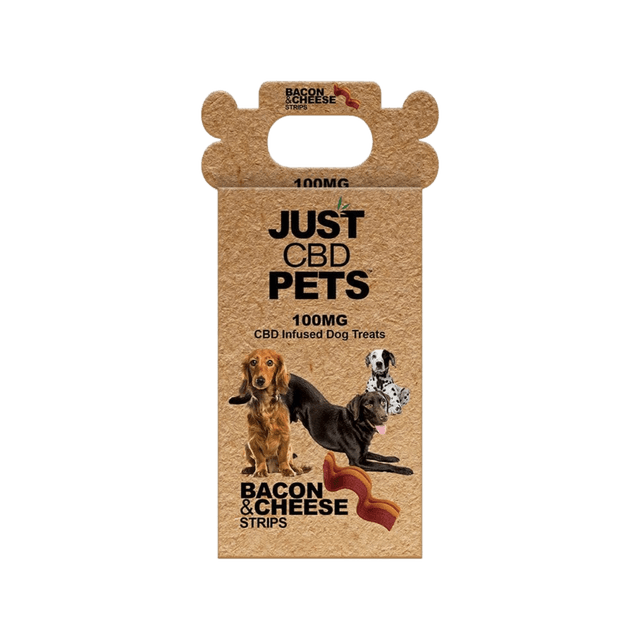 100mg Dog Treats | CBD Bacon & Cheese Wraps