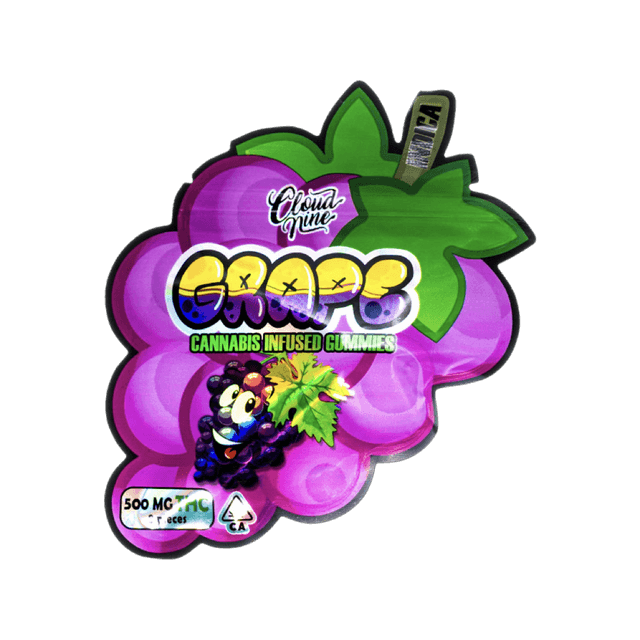 Cloud Nine Grape 500mg | Soothing Indica Edible