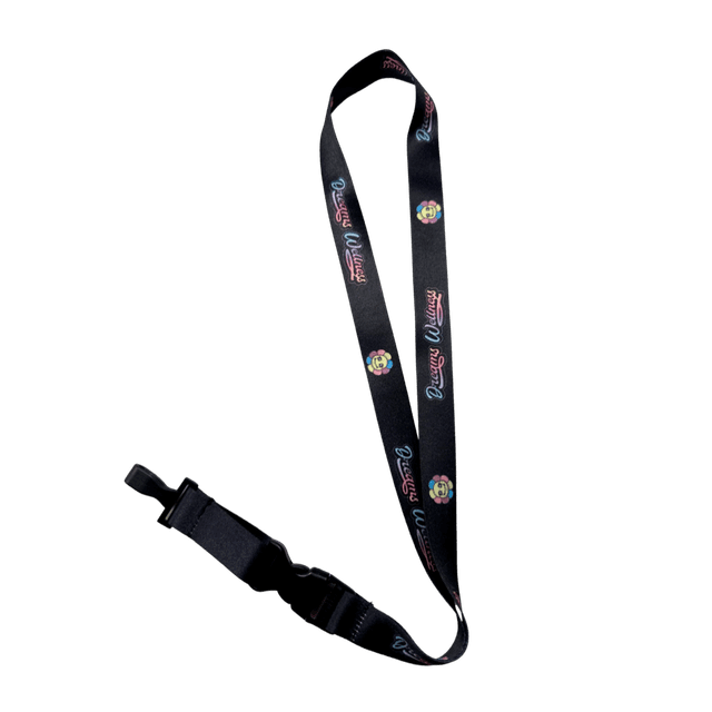 Dreams Wellness | Essential Black Lanyard