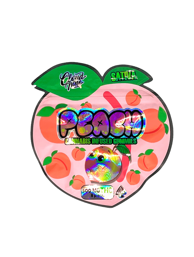 Peach Bliss | Cloud Nine 500mg Sativa Edible