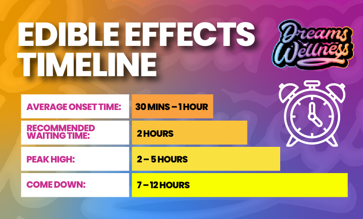 edible effects timeline
